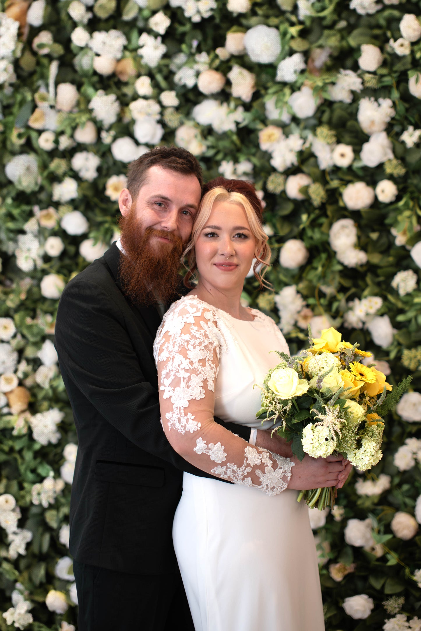 The Lottie Premium Flower Wall